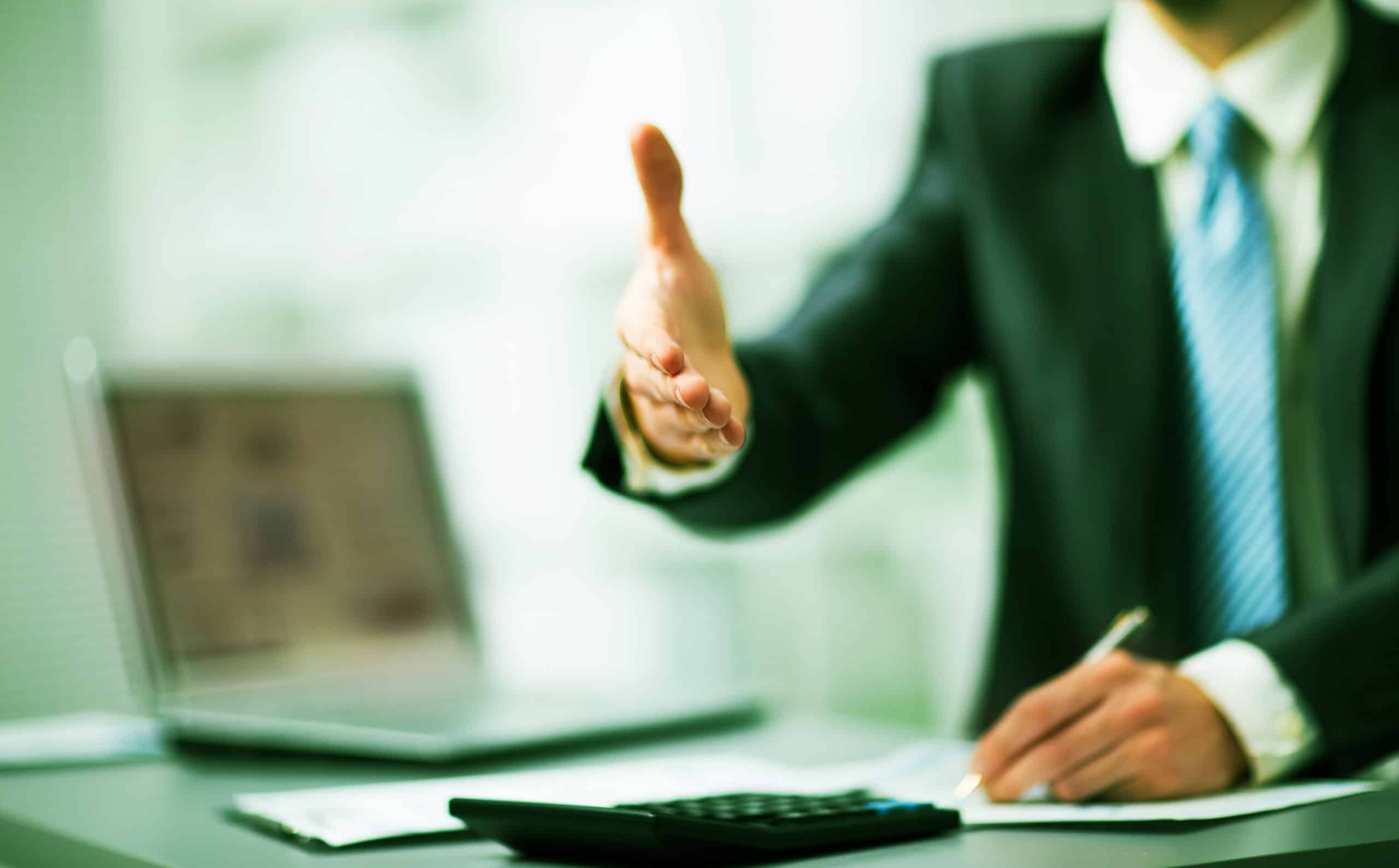 canstockL Businessman Giving A Hand talentphoto25810752